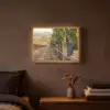 Druiven - Wijngaard - Zonlicht Light Box met batterij (Wandlamp) middel -sfeer4