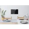 Wijnfles - Glas - Handen - Raam Muursticker klein -eettafel