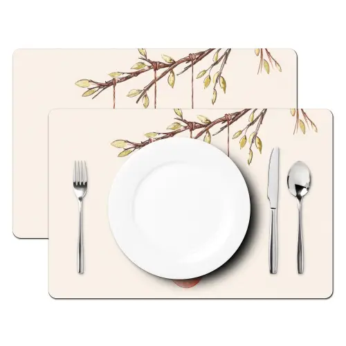 Paastak - Strikje - Eieren Placemat vinyl groot -zzsfeer2_Kitchenyeah-website