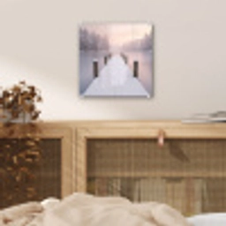Steiger - Meer - Mist - Winter - Serene plexiglas 5mm klein -sfeer4
