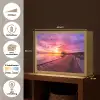 Steiger - Water - Zon - Roze - Horizon Light Box met batterij (Wandlamp) middel -USP_websiteoverzichtNL