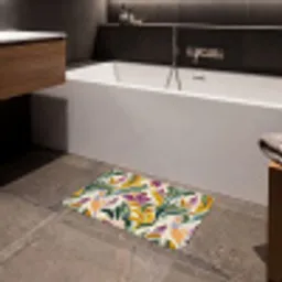Modern - Abstract - Kleurrijk Badmat klein 997 -sfeer3