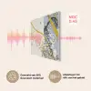 Abstract - Goud - Natuur - Kunst PET vilt klein -USP_NL