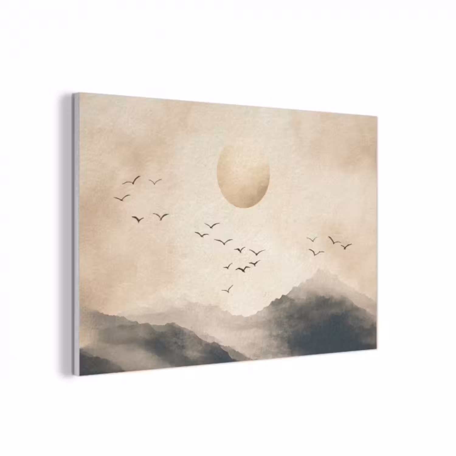 Akustikbild - Landschaft - Japandi - Vogel