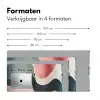 Abstract - Golven - Sierlijk - Roze Muismat XXL klein -sfeer5