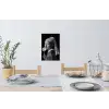 Meisje met de parel - Johannes Vermeer - Lolly - Goud Muursticker klein -eettafel