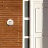Aquarel - Beige - Modern Naambord Rond klein -sfeer3-rond-XS