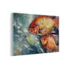 Vissen - Water - Dieren - Kunst - Olieverf plexiglas 5mm klein -z3d