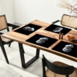 Eten - Macarons - Delfts blauw - Koekjes Placemat vinyl groot -zzsfeer4_Kitchenyeah-website