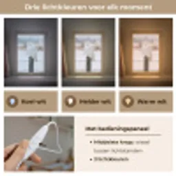 Sneeuwuil - Hek - Sneeuw - Wit Light Box met kabel (Kinderlampje) klein -USP_lichtkleurNL