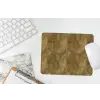 Organisch - Lijnen - Goud muismat rubber klein 262 -witbureau