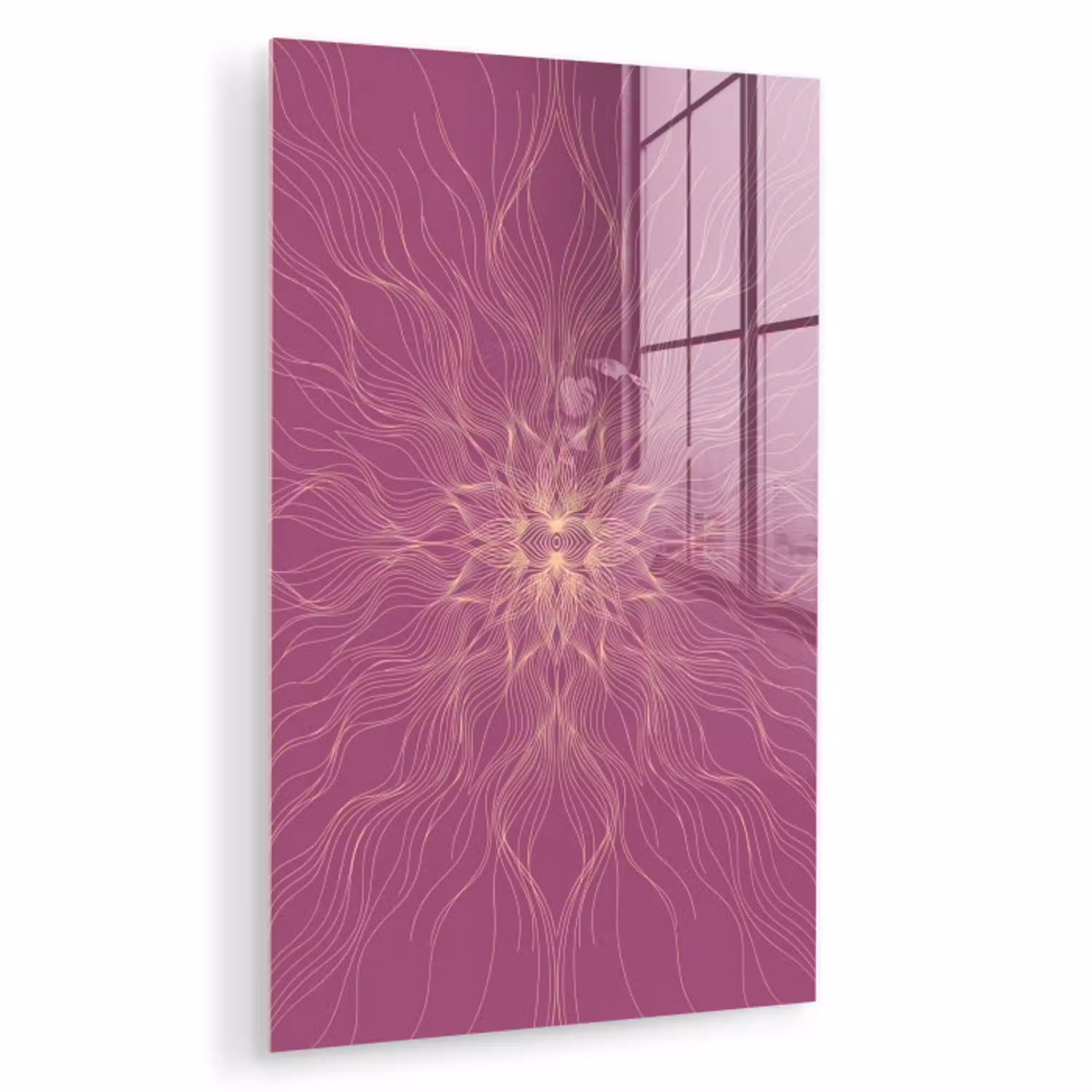 Lijnen - Patroon - Abstract plexiglas 5mm klein -zzzproduct_nieuw