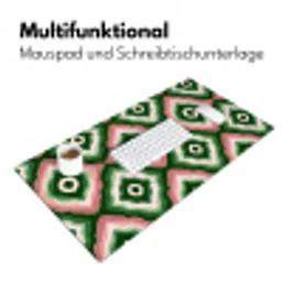 Ontwerp - Organisch - Kleurrijk Muismat XXL klein 681 -ysfeer4_duits