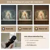 Giraffe - Jungle - Bloemen Light Box met batterij (Wandlamp kind) middel -USP_lichtkleurNL
