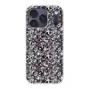 Spat - Stippen - Zwart - Wit Telefoonhoesje iPhone 17 Pro klein 878 -3d