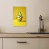 Avocado - Discobal - Geel - Glitter KitchenYeah - Keuken - Canvas klein -sfeer2