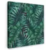 Bladeren - Inductie beschermer - Jungle - Tropical Tuinposter op houten frame 2 cm dik klein -3d
