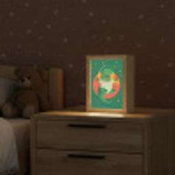 Dino - Groen - Planeet Light Box met kabel klein -sfeer1_kind