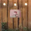 Taart - Pink - Cherry tuinposter los doek klein -sfeer1