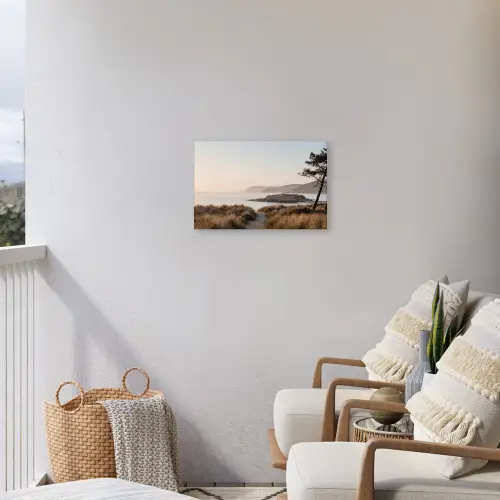 Landschap - Kust - Duinen Tuinposter op houten frame 2 cm dik klein -sfeer1