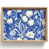Bloemen - Delfts Blauw - Patroon - Tulp Dienblad Rechthoek middel -z3d_shopping