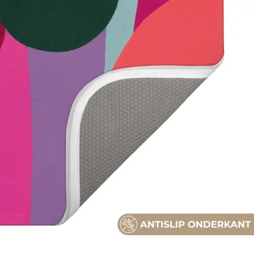Kleurvakken - Recht - Rond - Abstract WCmat klein -USP_AntislipNL
