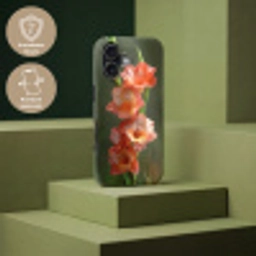 Bloem - Gladiolen - Zalmroze Toughcase MagSafe Apple iPhone 17 klein -USP_PrintM_DE