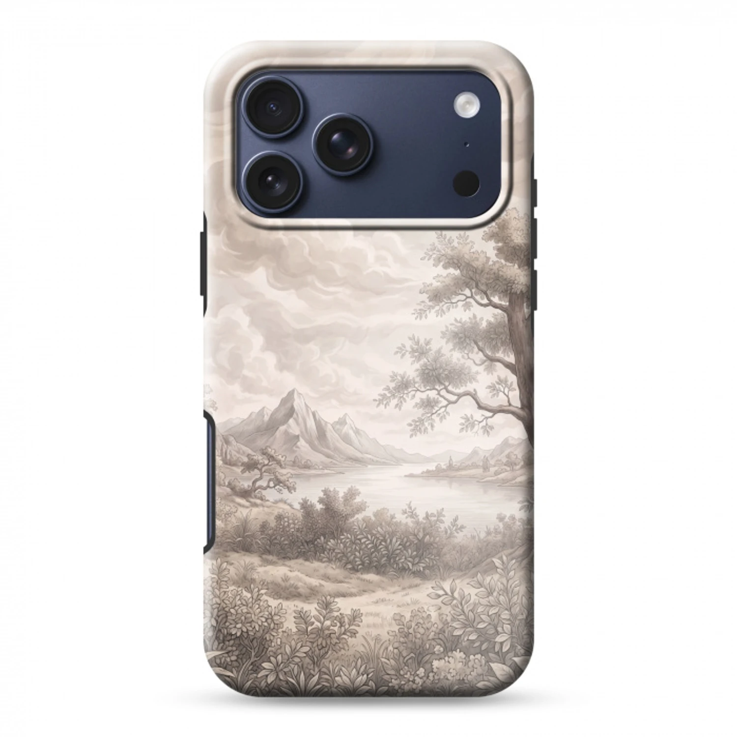 Landschap - Bergen - Meer - Natuur Toughcase MagSafe Apple iPhone 17 Pro Max klein -3d