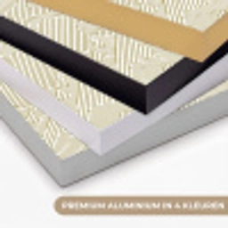 Geometrisch - Lijnen - Groen Textielframe zwart klein 947 -USP_kleurenNL