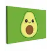 Avocado - Groen - Speels canvas 2cm klein -z3d