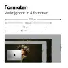 Bloemenhoed - Portret - Vrouw Muismat XXL klein -sfeer5
