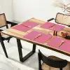 Hoorntje - Schepijs - Roze Placemat vinyl groot -zzsfeer4_Kitchenyeah-website