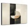 Modern - Vierkant - Vormen Textielframe zwart klein -3d