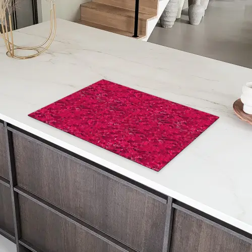 Vloeiend - Verf - Texturen - Rood Inductie beschermer vinyl 3mm klein 276 -sfeer8