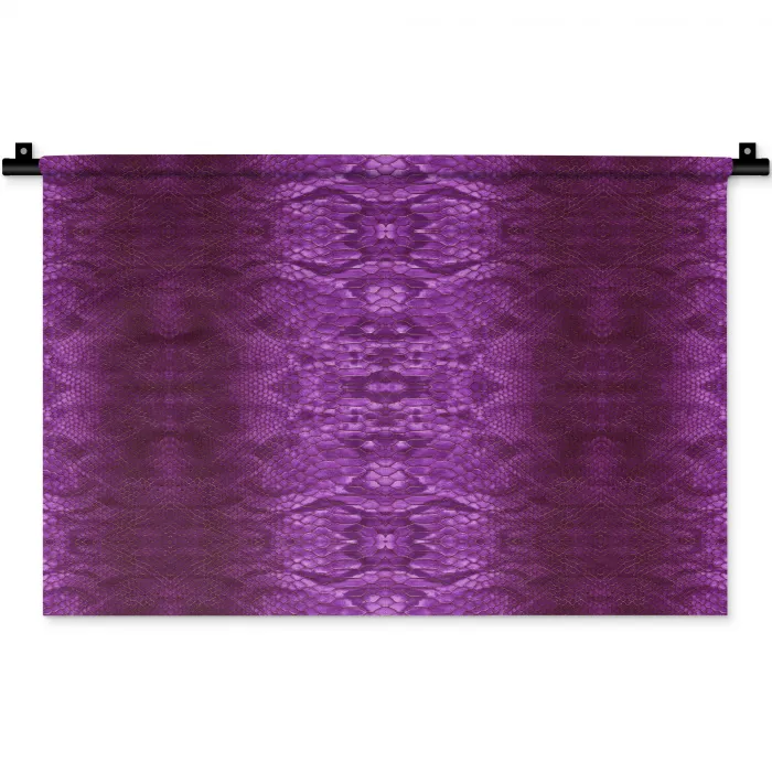 Slang - Boa - Paars - Roze Wandkleed katoen klein 269 -zz3d