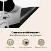 Vrouw - Lolly - Zwart - Wit Inductie beschermer vinyl 3mm middel -usfeer4_FR