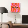 Zebraprint - Grafisch - COOL - Oranje plexiglas 5mm klein -sfeer6
