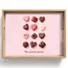 Chocolaatjes - Hartvormig - Liefste Dienblad Rechthoek middel -z3d_shopping
