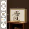Plankjes - Boeken - Vaasjes - Planten Light Box met batterij (Wandlamp) middel -USP_websiteoverzichtFR