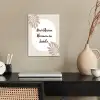 Bloemen - Quote - Zomer - Beige poster papier klein -sfeer1
