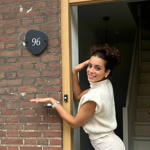 Plaque numéro maison