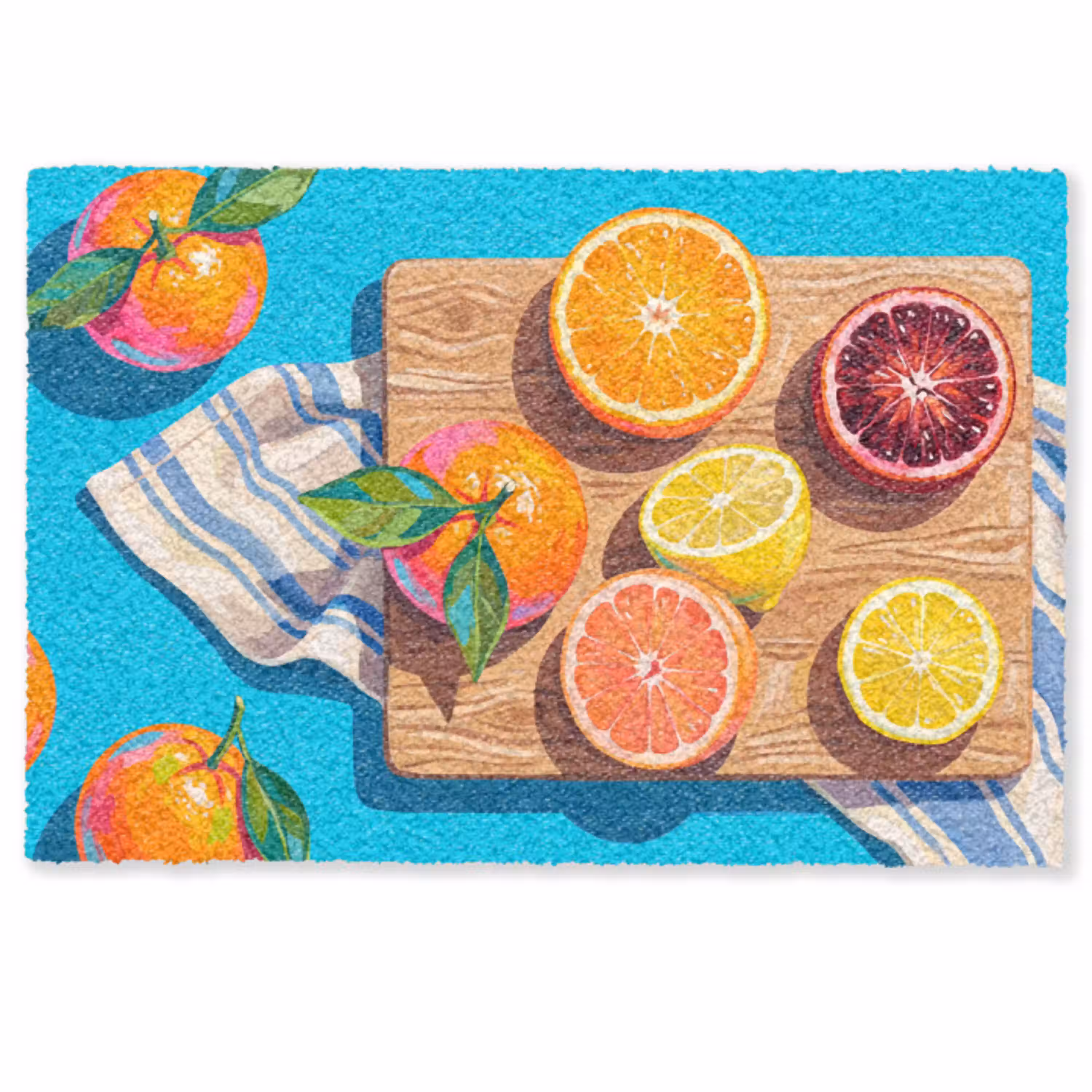 Fruit - Snijplank - Blauw Deurmat klein -zkaufland3d