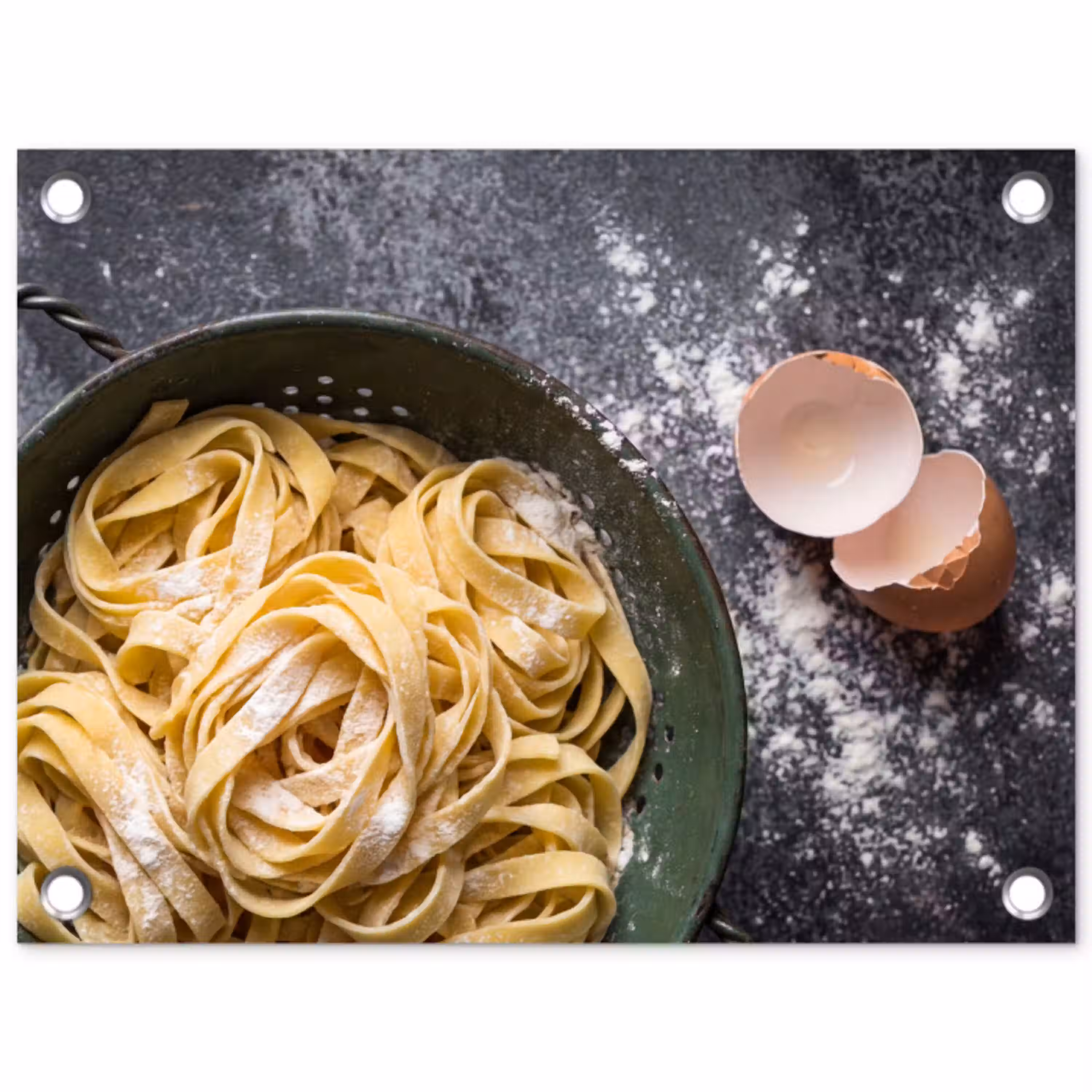 Pasta - Keuken - Eten tuinposter los doek klein -3d