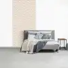 Patroon - Beige - Lijnen - Bruin fotobehang vinyl groot 64 -slaapkamer