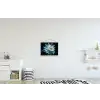 Zeewezen - Wit - Golven - Water textielposter latten blank klein -kinderkamer