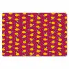 Rood - Donker - Felle - Sinasappels Placemat vinyl groot 368 -zzsfeer1_Kitchenyeah-website