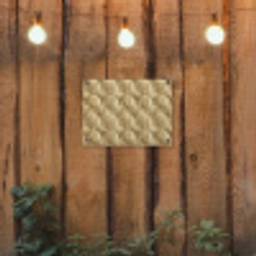 Patroon - Waaier -  Goud tuinposter los doek klein 239 -sfeer1