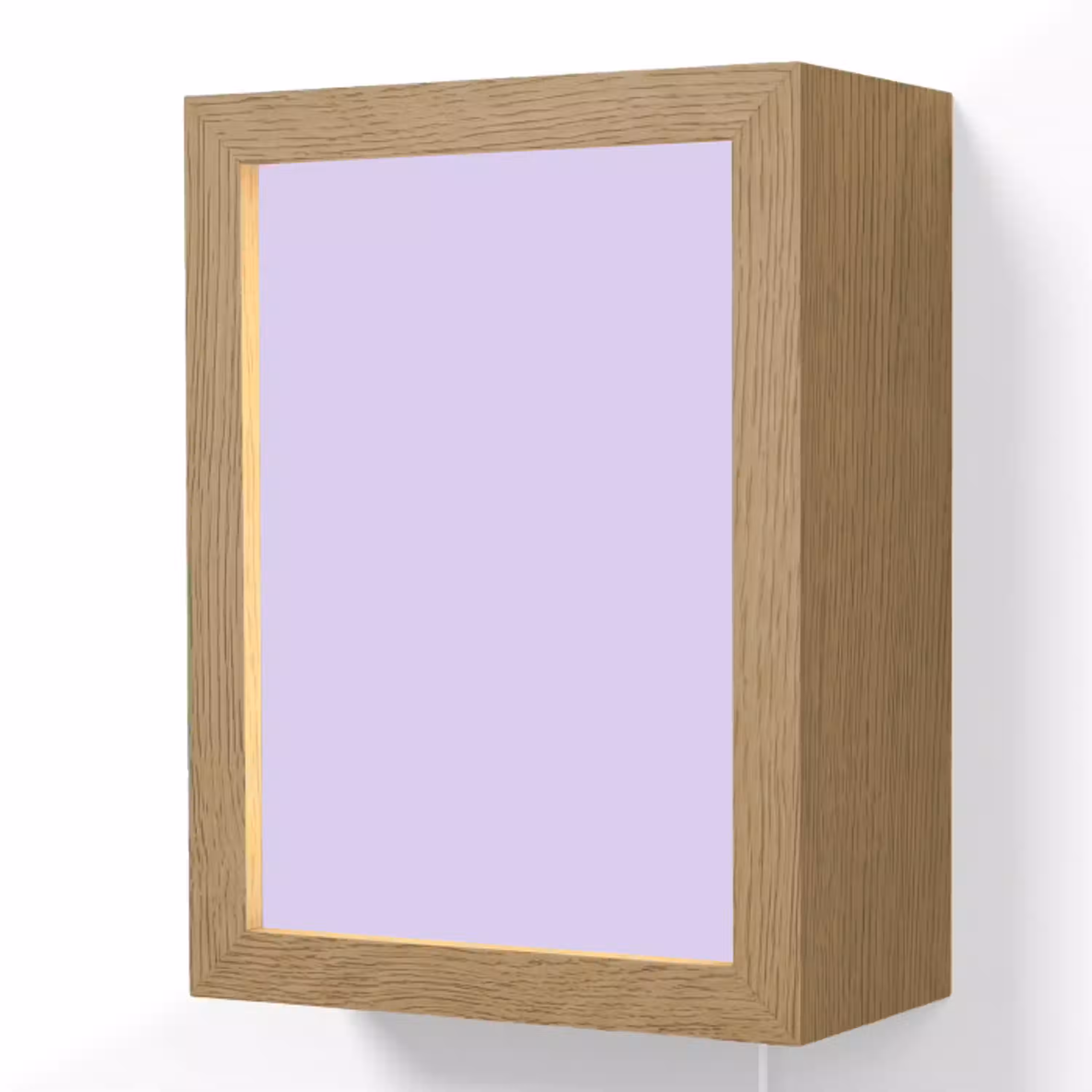 Light - Orchid - Paars Light Box met kabel (Wandlamp) klein 929 -3d