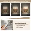 Wijngaard - Zonsondergang - Landschap Light Box met kabel (Tafellamp) klein -USP_dimbaarNL