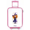 Sterrenmagie met krullen Kinderkoffer - Roze klein -zz3dotto